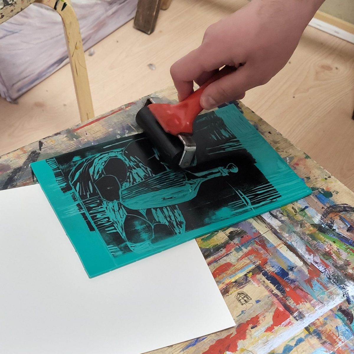Linogravură